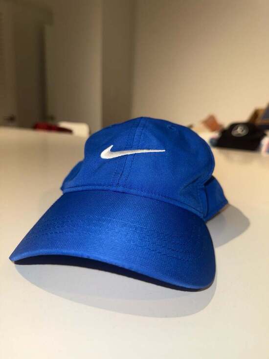 Nike Other - Nike Kids Dri-FIT Adjustable Swoosh Hat Blue Child Size